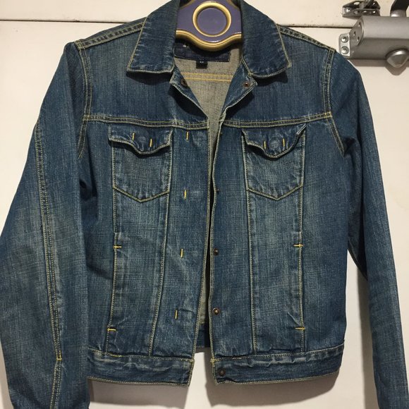 ROOTS LIGHTWEIGHT DENIM JACKETS SIZE S - Picture 6 of 8